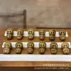 Conector Três Vias de Osso de Camelo A-Dai para Artesanato, Acessório Versátil, Contas Espaçadoras para Pulseiras DIY, Pingente para Corda Trançada, Acessório Criativo