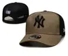 Nueva gorra de béisbol de malla NY/LA para hombres y mujeres, gorra transpirable con bordado para el sol, sombrero moderno ajustable y a la moda