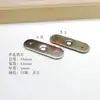 Herrajes para Muebles Accesorios Pequeños Placa de Hierro Conectora de Agujero Único Doble Agujero Escuadra para Esquina Colgador para Marco de Fotos Marco de Fotos Fijador de Ángulo Recto Ángulo de Hierro