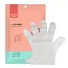 Cubierta de Mascarilla de Manos Desechable para Conservar la Frescura, Guantes Transparentes de Plástico PE, Guantes Hidratantes para Cuidado de Manos DIY, Cubierta de Mascarilla de Manos, 100 Piezas