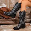 Otoño 2026 Nuevo Talla Grande Botas Casuales Cómodas para Mujer Estilo Europeo y Americano Modernas para Exteriores Talla Única