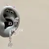 Novio Lindo Combinación de Gato Kt Tachuelas Médicas de Acero de Titanio Perforación de Oreja Tachuelas para Hueso de la Oreja Tachuelas de Diablo Tachuelas Cocleares Nicho Versátil