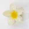 YHJ Clip de flor de huevo transfronterizo europeo y americano pasador de pelo de flor colorida retro pinza de tiburón para recogido en la parte posterior de la cabeza pinza para el pelo femenina