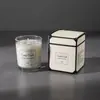 Vela Aromática de Cera Colorida Quarto Casa Fragrância Duradoura Cera de Soja Aromaterapia Óleo Essencial Copo Transparente Vela de Aromaterapia