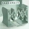 Soporte Metálico Retráctil para Libros con Portalápices para Estudiantes de Secundaria, Soporte Fijo para Libros, Estantería, Almacenamiento Vertical de Libros de Escritorio
