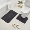 Cabeça de seixo em relevo coral velo banheiro de duas peças vaso sanitário vaso sanitário antiderrapante tapete shinetmu em fabricantes de estoque