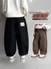 Pantalones de Primavera para Niños 1461 Pantalones Rectos Elegantes para Niños Pantalones Casuales Estilo Coreano para Bebés Nuevos Pantalones Largos Finos de Primavera