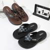 Directo de fábrica verano 2025 nueva moda chanclas para hombre alta gama para el hogar sandalias de playa