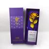 Rosa de Cruz de Oro de 24 Quilates con Lámina de Oro Fuente Transfronteriza Rosa de Simulación con Caja de Regalo Fabricante de Regalos para Eventos Creativos Venta al por Mayor en Stock