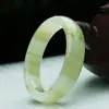 Pulsera de seda afgana natural directa de fábrica al por mayor pulsera de jade con patrón afgano de hielo oro blanco y azul Jade