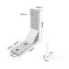 Ángulo Extruido Asiento de Ángulo de Aluminio Engrosado Código de Ángulo de Aluminio Pieza de Ángulo de Aluminio de 90 Grados Conector de Perfil de Aluminio 4080 Ángulo de Aluminio Reforzado 4040 Otros