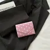 Cartera pequeña clásica de lunares estilo coreano para mujer, disponible en varios colores, suave y duradera, monedero tipo clutch para mujer estilo ins