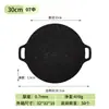 Sartén antiadherente portátil para exteriores, estilo coreano, trípode para barbacoa, casete para acampar, sartén redonda para teppanyaki, venta al por mayor