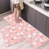 Tapete de cocina fresco de estilo americano, manta de noche, alfombra larga, tapete para puerta de entrada, tapete de corte completo, exportación transfronteriza