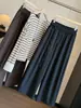 Pantalones casuales de pierna ancha tipo globo con cordón, estilo coreano, relajados, cropped, de cintura alta, sueltos, rectos, para mujer, nuevo otoño