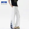 Pantalones Casuales de Retazos a Cuadros Nuevos 2026 para Hombres y Mujeres, Corte Holgado, Ligeramente Acampanados, Pierna Recta, Pantalones de Chándal Deportivos para Baloncesto y Running, Versátiles