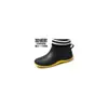 Nuevas Botas de Lluvia Transfronterizas Pareja Exterior Hombres Zapatos Impermeables Ligeros y Resistentes al Desgaste Zapatos de Goma Cubrezapatos Botas de Lluvia de Caña Baja Mujeres Venta al por Mayor