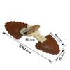 Cuerda de Algodón para Niños Botones de Cuero Ropa Botones de Cuerno Botones Ropa Exterior para Bebé Ropa Exterior Suéter Ropa para Niños Botones Ropa Exterior Botones