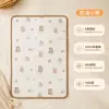 Protetor de xixi para bebê, lavável, algodão puro, Classe A, impermeável, respirável, tamanho grande, absorvente menstrual, colchão impermeável para xixi de bebê, atacado