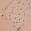 Redanco5D Em relevo Ins Popular Adesivo de Nail Art Desenho Animado DIY Estrela de Cinco Pontas Adesivo de Unha Estereoscópico He1254