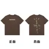 Coleção Ts Travis Scott Cactus Jack Estilo Joint Casual Gola Redonda Manga Curta Masculino e Feminino Verão Masculino