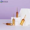 Spot Wholesale Botella de Plástico de Hombro Plano con Empujador Trasero de 2ml 3ml 5ml Botella Cosmética Botella para Conservar Frescura Botella de Tubo de Aguja con Brillo de Agua