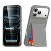 Adecuado para iPhone 17 Funda para Teléfono Móvil con Porta Tarjetas Acabado Mate tipo Piel Apple 16Promax Funda Protectora Anticaídas Estilo Nuevo