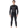 Nuevo traje de buceo de 3MM para hombre, traje de buceo de una pieza de manga larga, grueso, cálido, resistente al frío, traje de surf y snorkel, traje de baño de invierno SCR