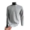 Sudadera de peso pesado, camiseta de manga larga deconstruida de corte holgado para hombre, adecuada para primavera y otoño, camiseta base de capa interior, estilo patchwork, hecha de algodón de alta calidad