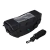 Bolsa para Manillar de Motocicleta Resistente al Agua Bolsa para Herramientas de Motocross Almacenamiento Frontal Alforja