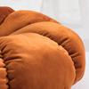Almohada Estilo Ins Escandinavo Cojín de Calabaza de Terciopelo Holandés Color Puro Hecho a Mano Cojín Plisado Silla de Oficina Cojín para Ventana de Bahía Venta al por Mayor