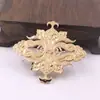 Collar Colgante de Cobre Fundido con Patrón de Nube y Flor de Loto de las Dinastías Tang y Song Accesorio de Joyería Nupcial Corona para el Cabello Tocados Estilo Chino