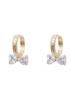 Pendientes de diseño de nicho para mujer, de otoño e invierno, ligeros, de lujo, de alta gama, con lazo de diamantes, nuevos pendientes de moda 2023