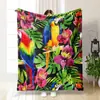 Manta de franela engrosada de dibujos animados para siesta en la oficina, manta para aire acondicionado, funda de manta para sofá, manta de verano DIY, venta al por mayor