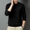 Tops tipo jersey de manga larga para hombre para primavera y otoño para ropa exterior, camisas térmicas de moda casual multicolor de corte ajustado para hombre