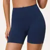 Shorts de yoga seamless de cintura alta cruzada Lycra levantamento de bumbum realçador de quadril calça de yoga para esportes ao ar livre fitness feminino 5112