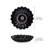 Molde para Tartaletas de Flores Transfronterizas Xuechu Molde para Pudín de Girasol Charola para Hornear Pasteles Pequeños Molde Comercial para Tartaletas de Huevo