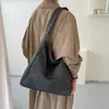 Bolsa casual de grande capacidade para mulheres, nova bolsa de ombro leve para o dia a dia 2026, bolsa de tecido, bolsa tote com estampa de leopardo para outono e inverno