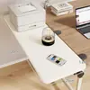 Placa de extensión de escritorio, uso en oficina, no requiere taladro, panel de mesa extensible, soporte de brazo plegable, bandeja para teclado