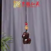 Sándalo Tallado Zodiaco Caballo Cadena para Teléfono Colgante Yiming Xianyuan Llave Madera Maciza Tallada Caballo Llavero Colgante para Coche