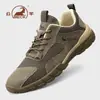 Sapatos Masculinos Ram Genuínos Verão Novo Malha Respirável Esportivos Casuais para Exterior Masculinos Leves Antiderrapantes Sapatos de Caminhada