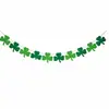 Set de Decoración de Fiesta Temática de Primer Cumpleaños Irlandés Transfronterizo St. Bandera de Globo Tema de Patrick