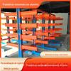 Armazém inteligente de perfil de alumínio de cantilever de lado único lado de apoio de montagem de rack de braço superior e inferior prateleiras de plataforma de sótão