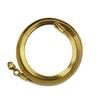 Collar de acero titanio 304 que no se desvanece versión ancha cadena suéter de hoja mujeres estilo ins todo a juego cadena plana de hueso de serpiente venta al por mayor