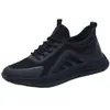 Sapatos Masculinos Transfronteiriços, Sapatos Casuais Confortáveis com Cadarço, Bico Redondo Moderno, Estilo Celebridade da Internet, Leves e Respiráveis, Tênis Esportivos Masculinos para Atacado