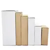Caja blanca para máquina voladora ancho 30 cm cartón corrugado extra duro caja de embalaje impresa caja para paquetería express embalaje personalizado lotes pequeños
