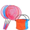 Red de Pesca para Niños, Red de Pesca Retráctil, Red para Libélulas y Mariposas, Red para Capturar Insectos, Red de Pesca para Exteriores para Niños, Red para Pescar Camarones