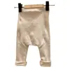 Calças de bebê populares para primavera e outono, calças compridas de algodão, calças PP, leggings infantis de grau A, calças de wrap para bebê