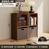 Aparador de Comedor para el Hogar Gabinete de Almacenamiento Integrado Montado en la Pared Gabinete de Acero Gabinete Lateral Estrecho de 30cm Gabinete Alto Almacenamiento para Sala de Estar