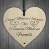 Artesanía de Madera con Forma de Corazón para el Día de San Valentín Transfronterizo Colgante DIY Corazón Creativo con Graffiti Astilla de Madera Etiqueta de Madera
